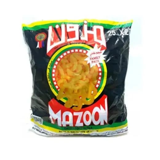 Oman Mazoon Corn Curls 25X20G