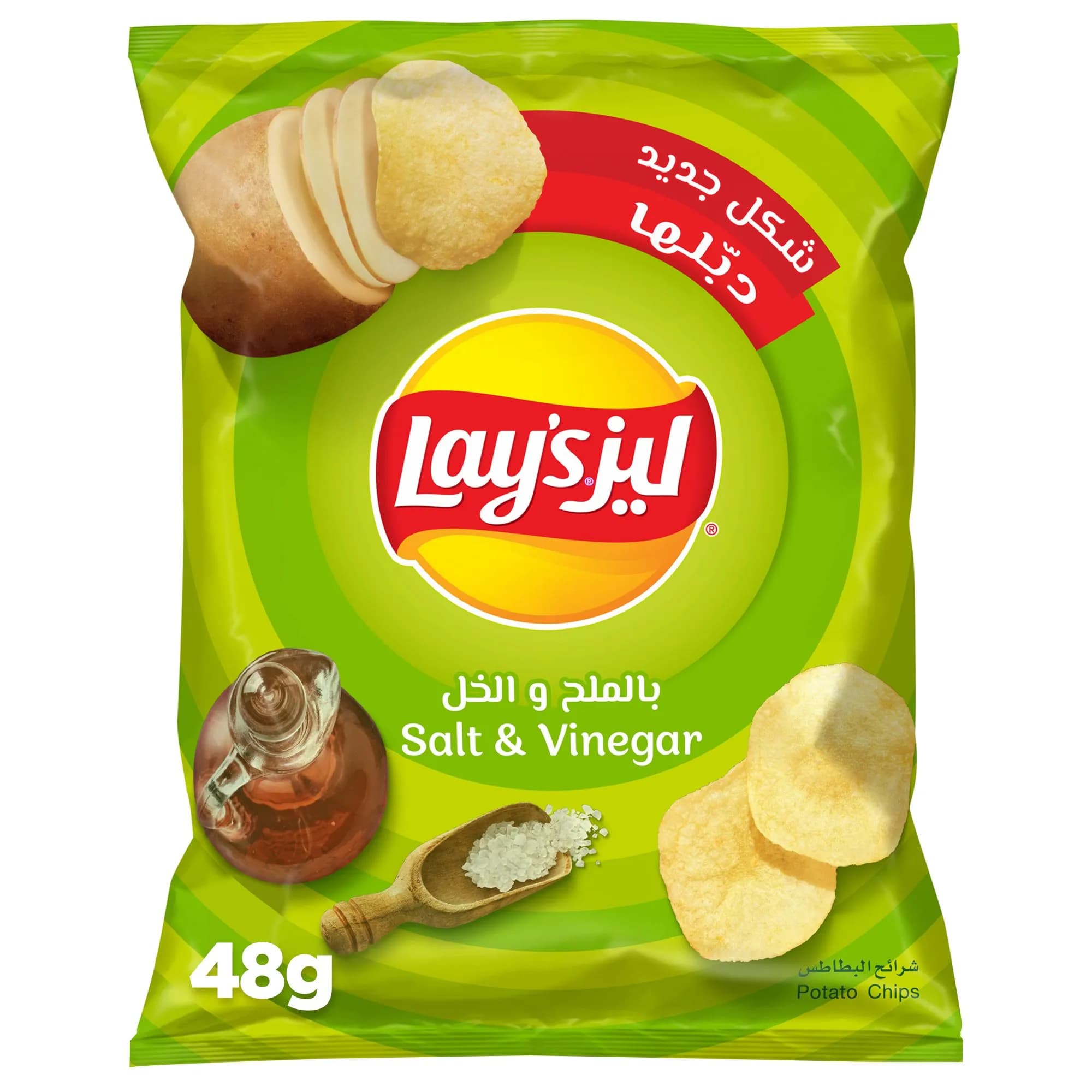 Lays Salt& Vinegar 48G