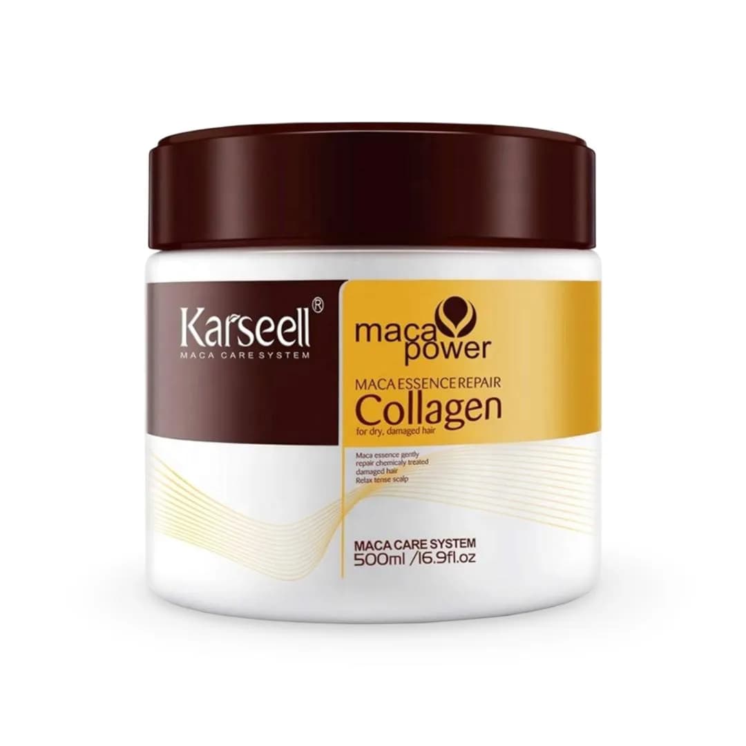 Karseel - Maca Powerl Collagen Hair Mask - 500Ml