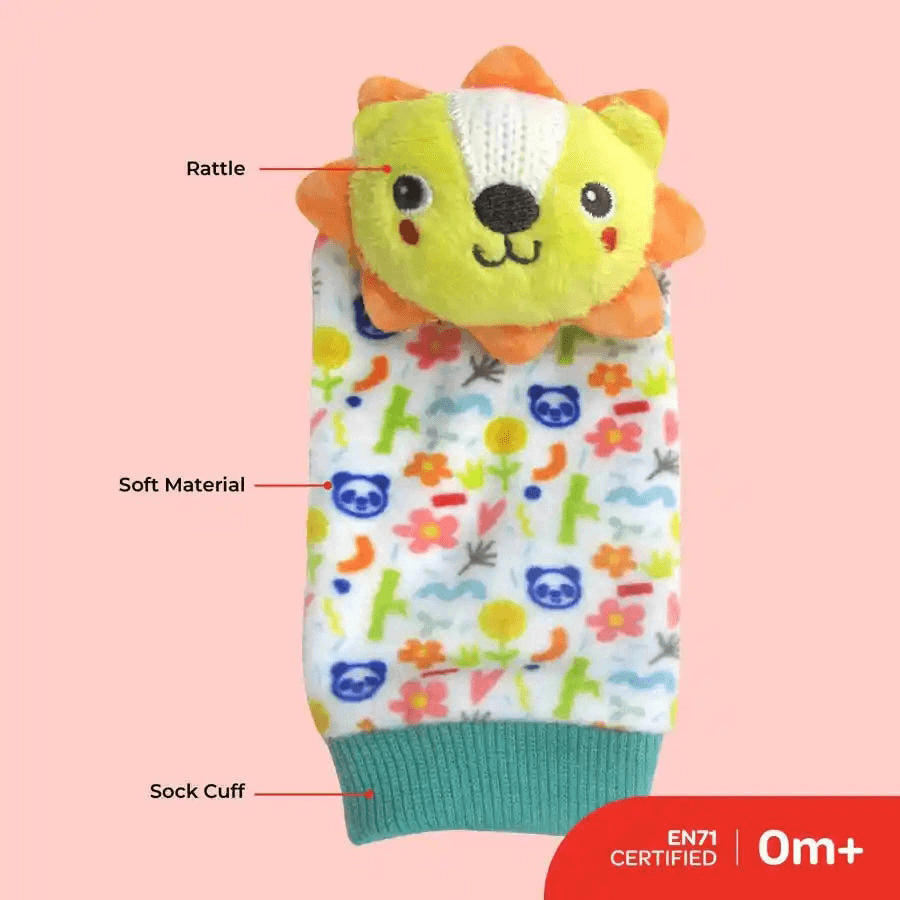 Moon Tiny Tots Foot Rattle