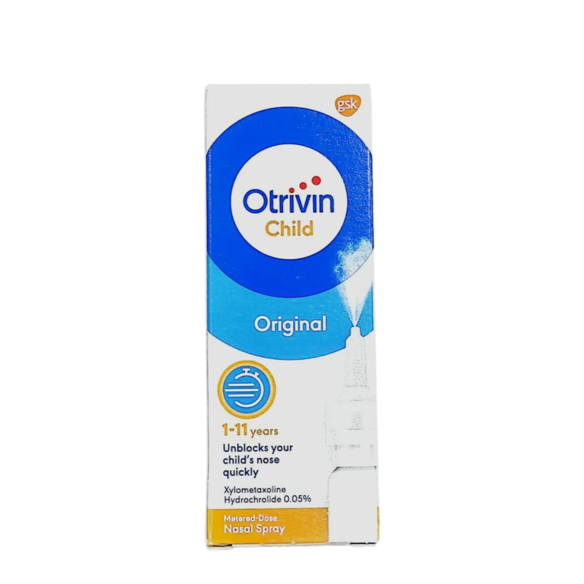 Otrivin 0.5% Nasal Drops For Children 10 Ml