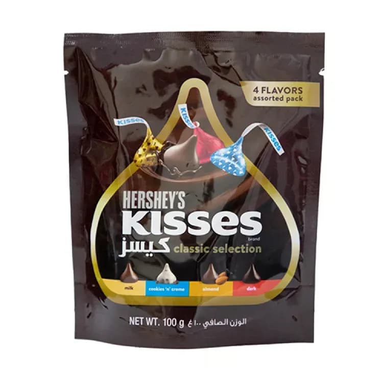 Hershey'S Kisses Special Selection 4 Flavors Chocolates, 100G