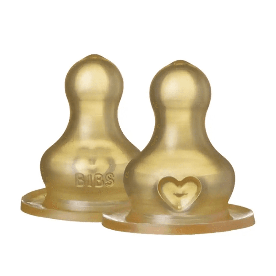 Bibs Baby Bottle Nipple Fast Flow 2 Packs