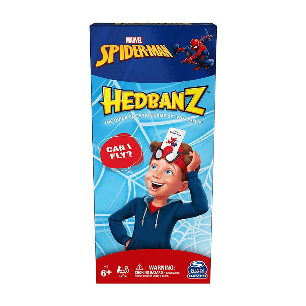 Marvel Spider-Man Hedbanz Who Am I Quiz Game