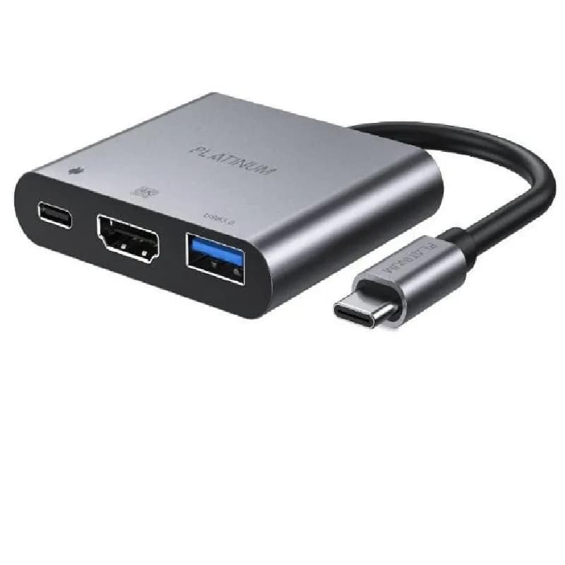 Platinum Vital Series Otg Hdmi Adapter - Grey - P-Otgvthdmgr