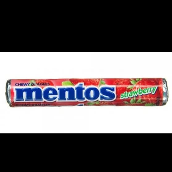 Mentos Strawberry Candy