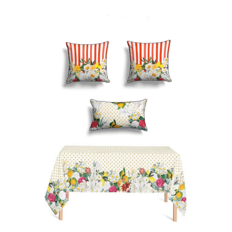  Tablecloth Set - 140X140 Cm, Four Pieces