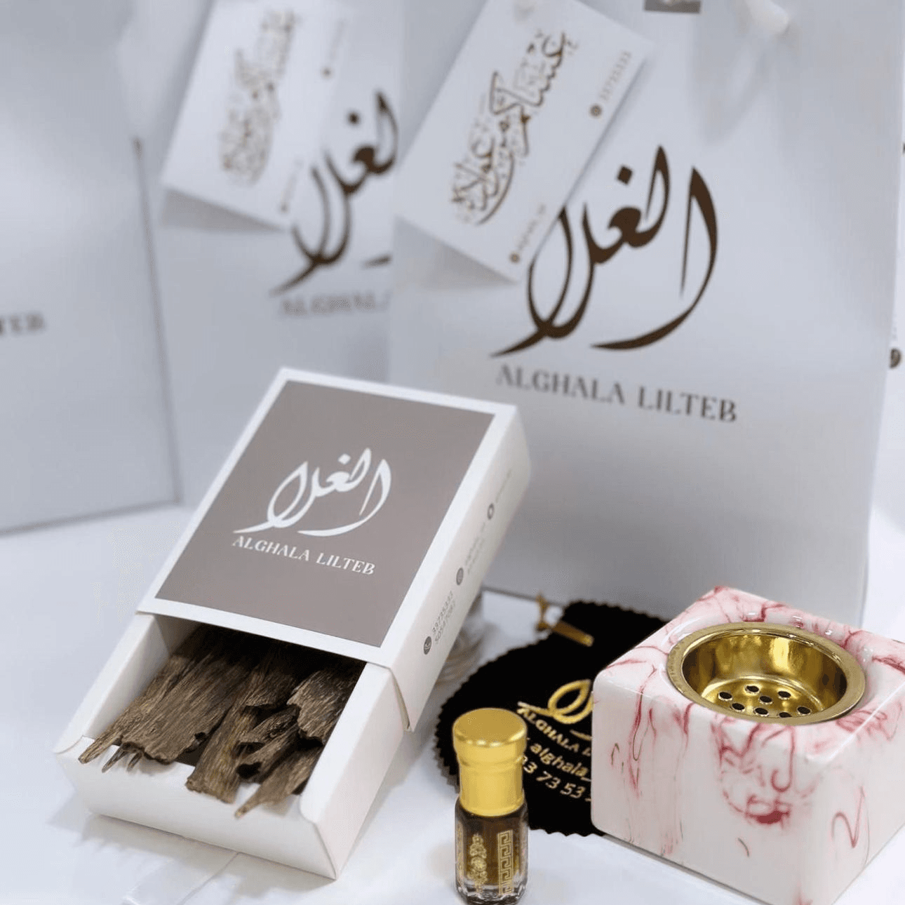 عود ناتشورال - زيت عود - مداخن
