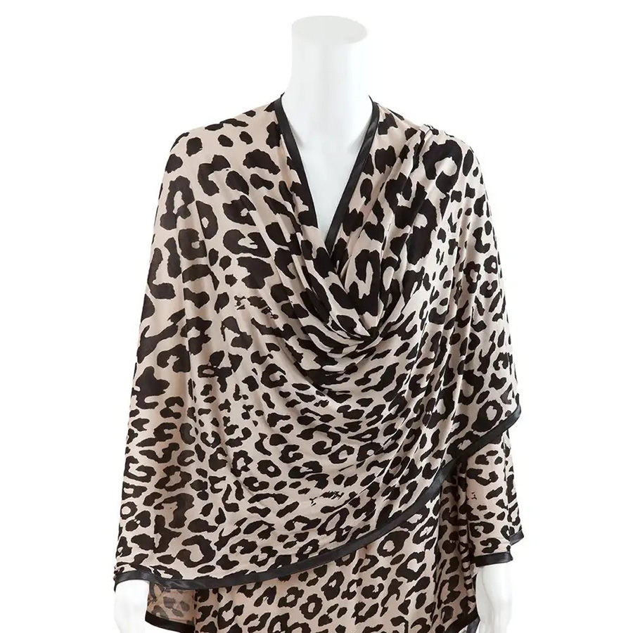 Bebitza - Modal Nursing Cover - Leopard Print