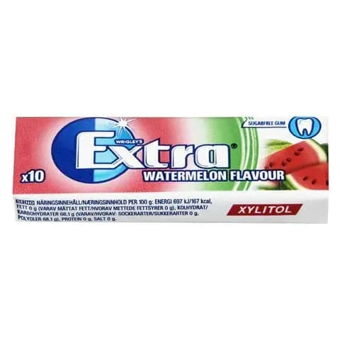 Extra Watermelon Suger Free Gum 10S