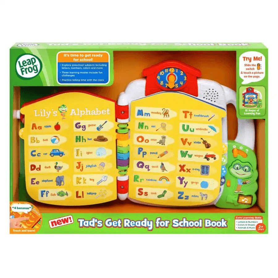 Leapfrog - Tad'S Get Ready For School Book