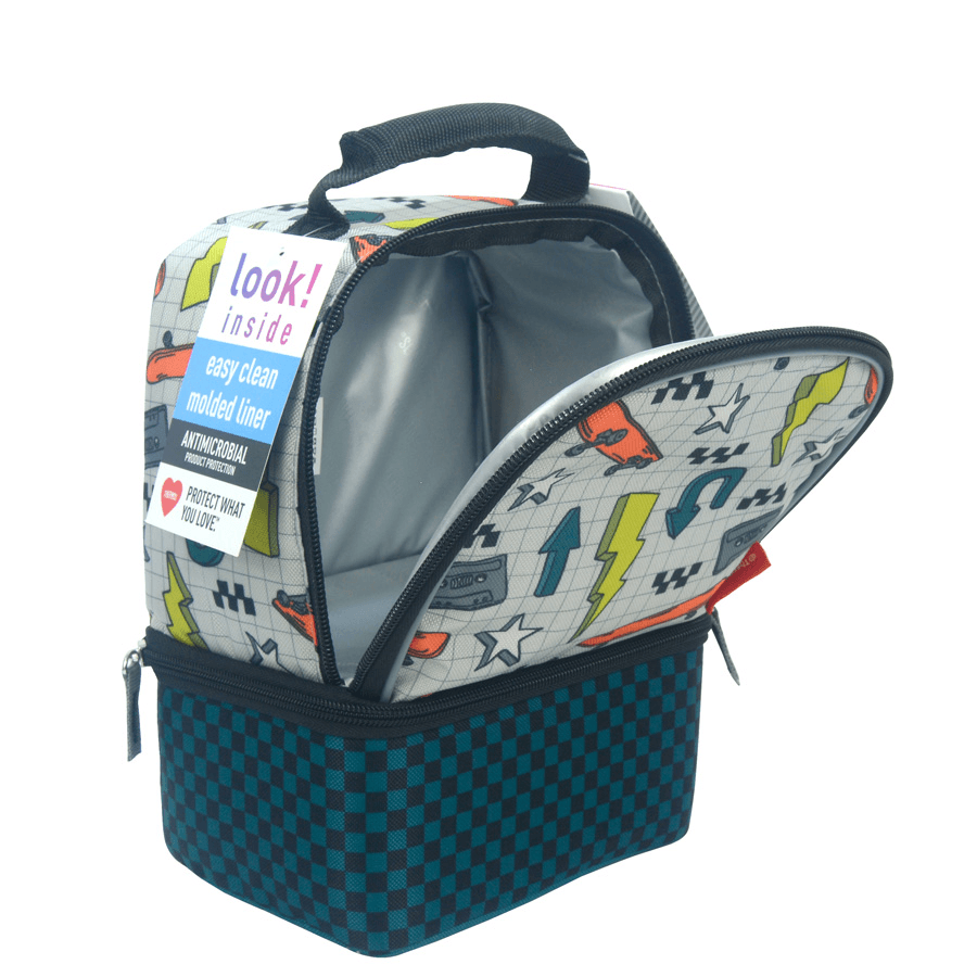 Thermos - Dual Lunch Kit With Ldpe Liner - Skater