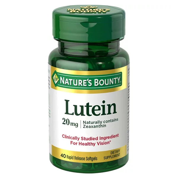 Nature'S Bounty Lutein 20Mg Softgels - 40