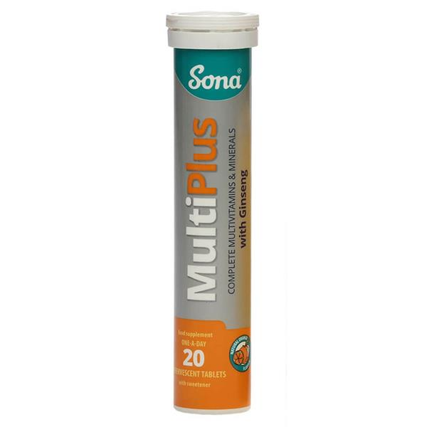 Sona Multiplus Multivitamins Effervescent Tablet - 20'S