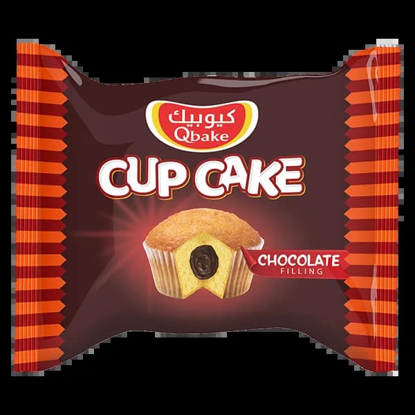 Qbake Chocolate Filled Cupcake, 30G