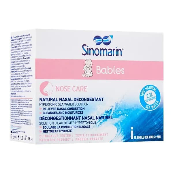 Sinomarin Babies Normal Salin 5Ml*18Vials