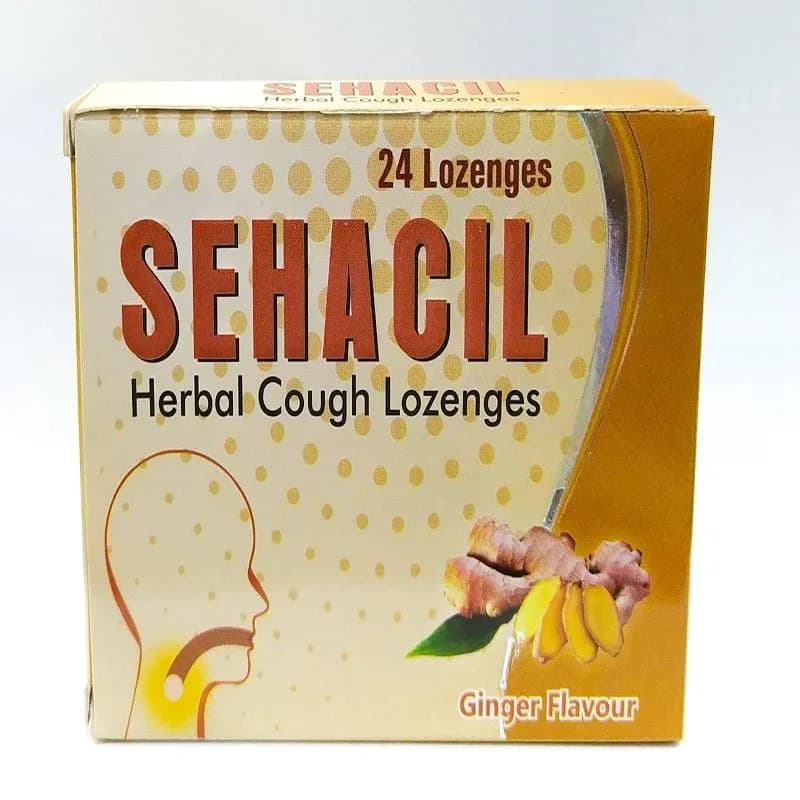 Sehacil Herbal Cough Lozenges - Ginger