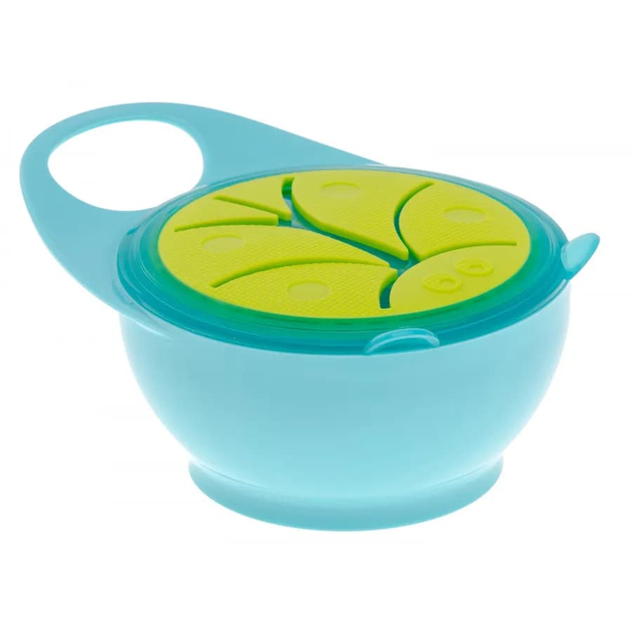 Brother Max - Easy-Hold Snack Pot Bowl (Blue/ Green)