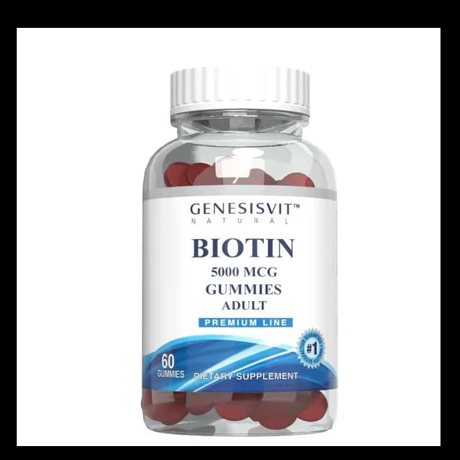 Genesisvit Biotin 5000 Mcg 60 Gummies Adult