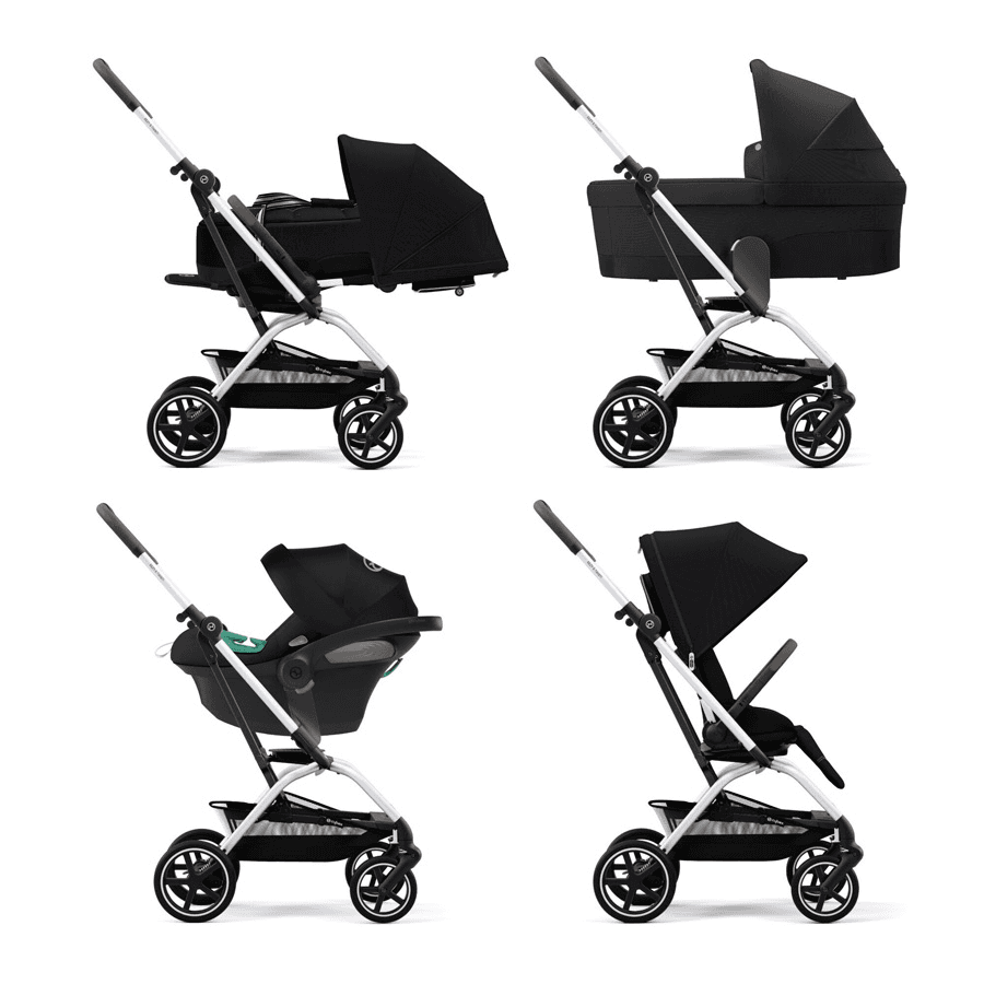 Cybex - Eezy S Twist+ 2 Slv B/Moon Black