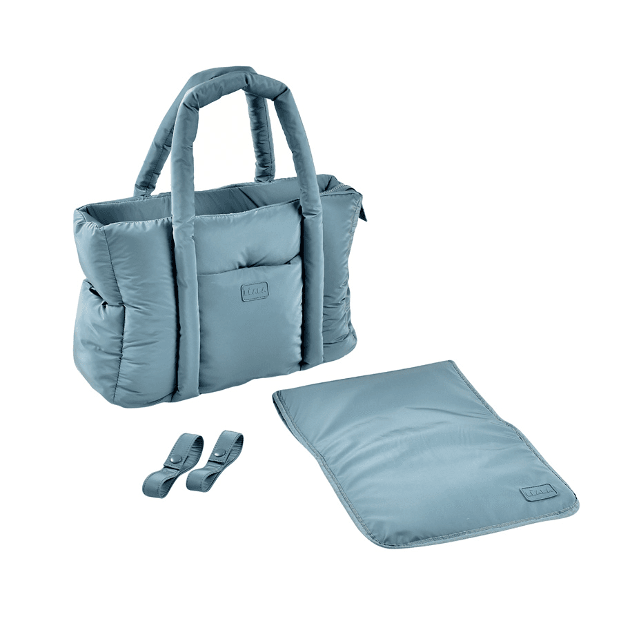 Beaba Puffy Paris Changing Bag (Blatic Blue)