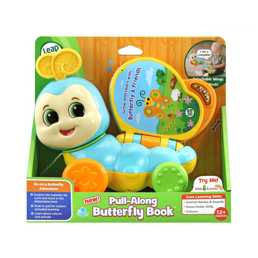 Leapfrog - Pull-Along Butterfly Book