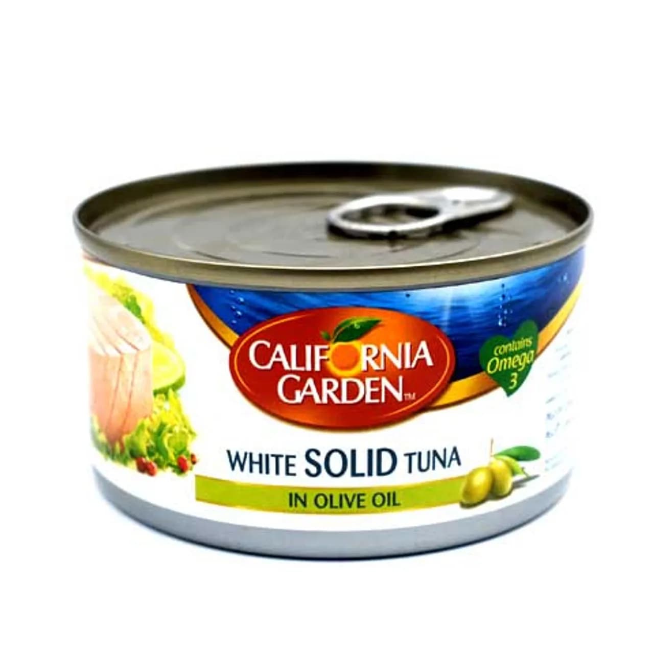 California Tuna Solid Olv Oil 3x185g Po