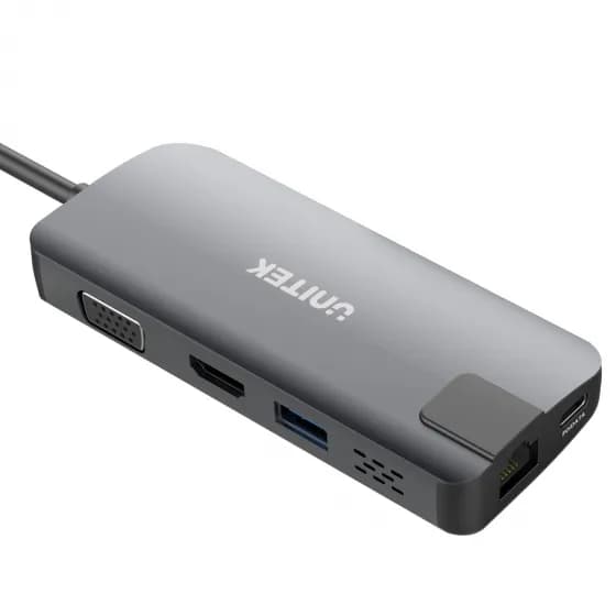 Unitek Usb 3.1 Type-c Multi-port Hub With Pd