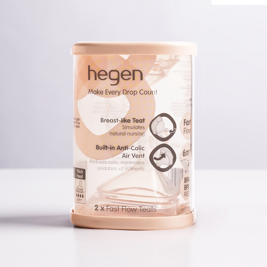 Hegen Teat Fast Flow (Pack Of 2)