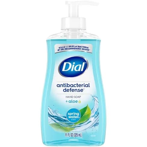 Dial Anti Bacterial Hand Soap Liquid Pump 222Ml