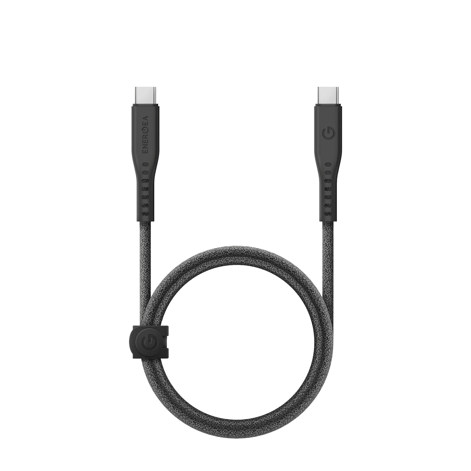 Energea Flow 10GBPS USB 3.2 Gen 2 C-C Cable 10GBPS, 240W With MCT 1M -Black