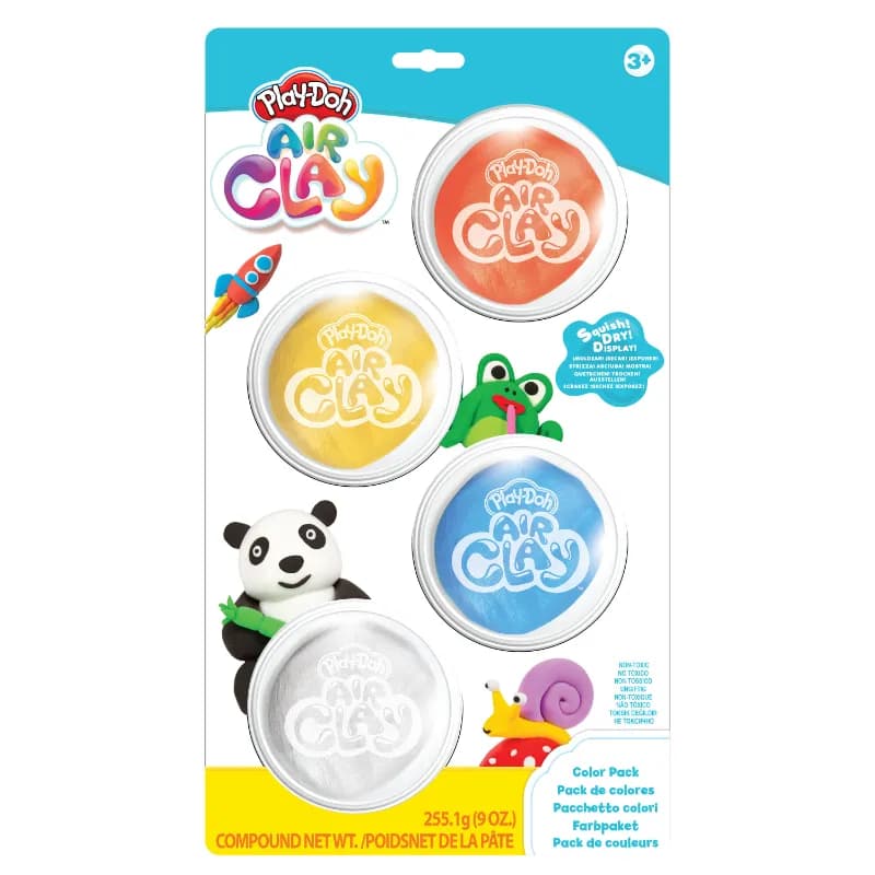 Play-Doh Air Clay - Dry Clay Color pack