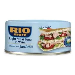 Rio Mare Light Meat Tuna Sandwich In Water 160G