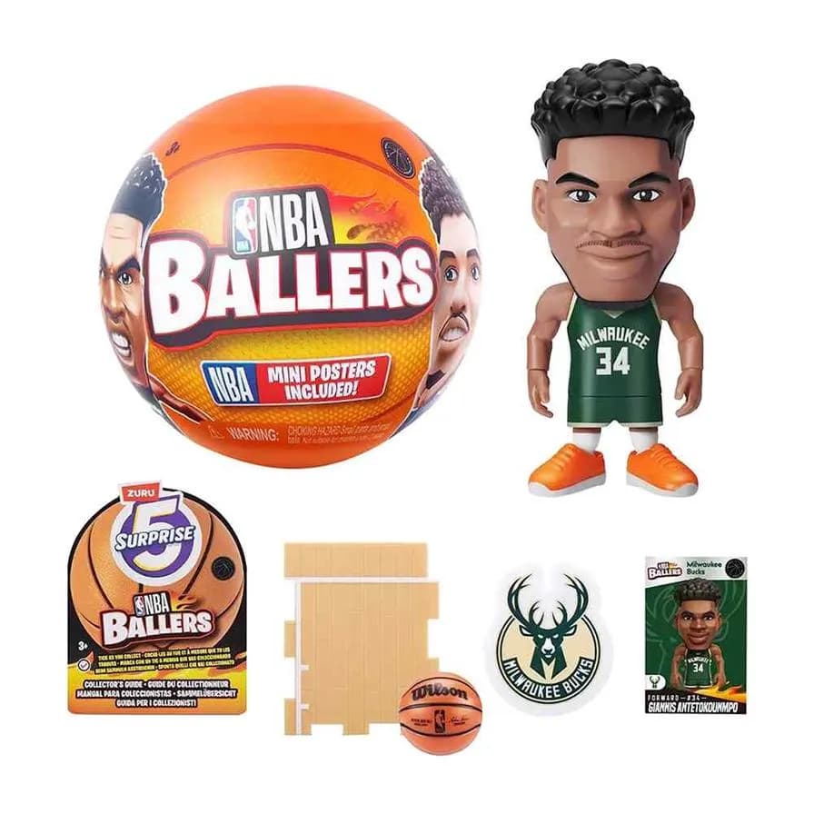 5 Surprise Nba Ballers S1 Collectible Ball