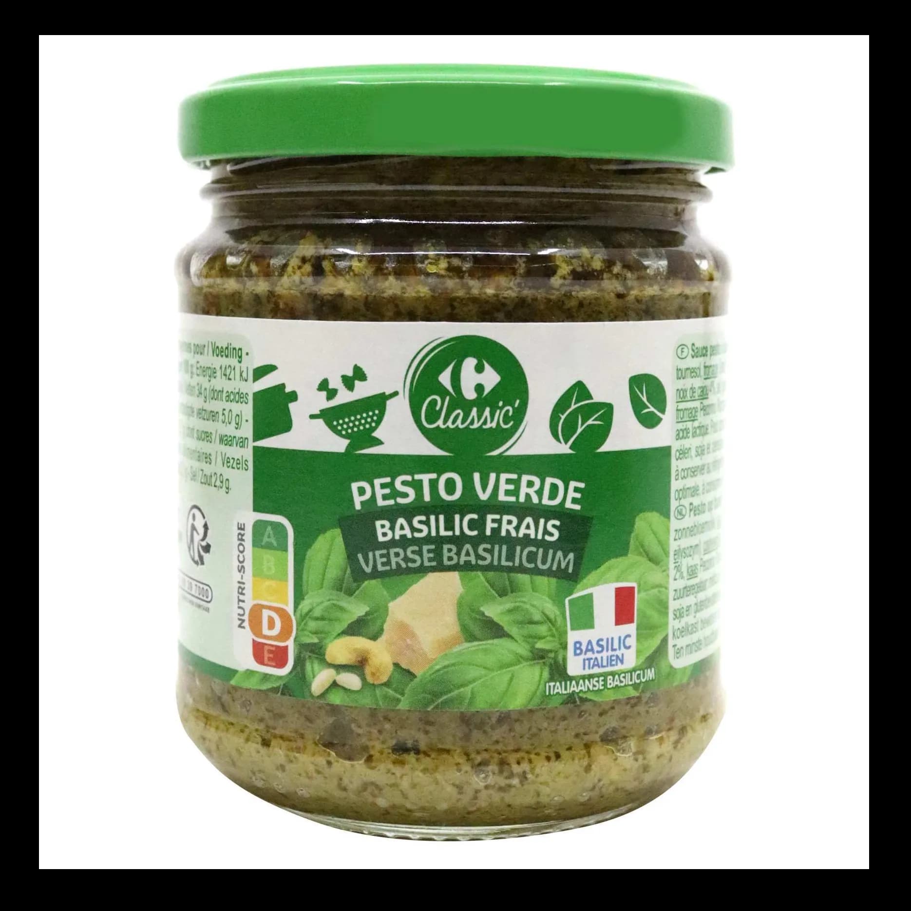 Carrefour Green Pesto Sauce 190G