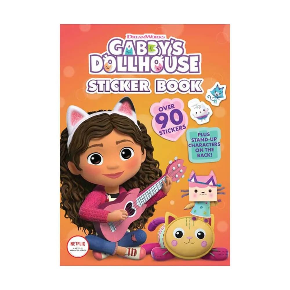 Gabby'S Dollhouse Sticker Paperback Book (16 Pages)