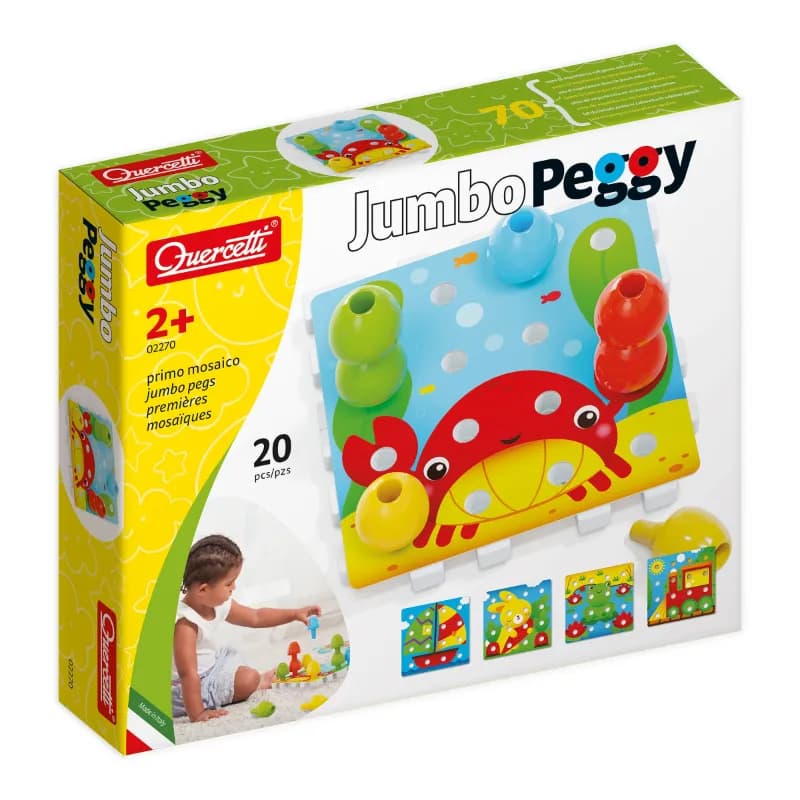 Quercetti - Jumbo Peggy (02270)