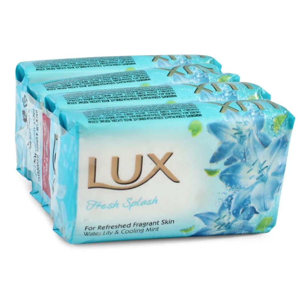 Lux Fresh Glow Soap Bar 4X100G