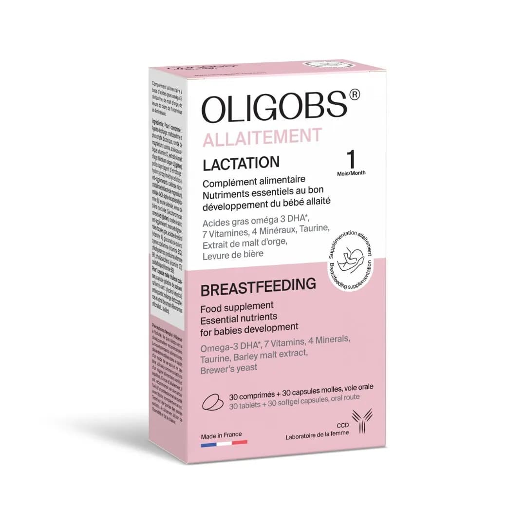 Oligobs Allaitement 30Cap + 30Tab