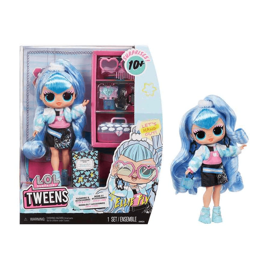 Lol Surprise Tweens Ellie Fly Fashion Doll With 10 Surprises (16.5 Cm)