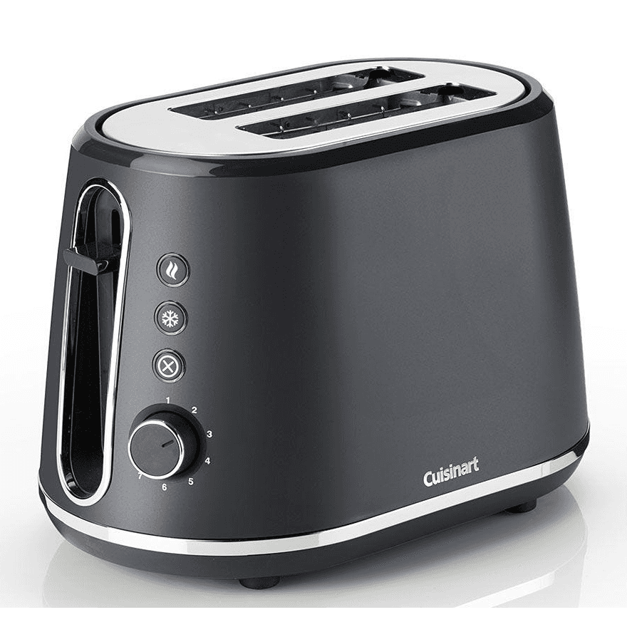 Toaster 2 SliceMatte Grey