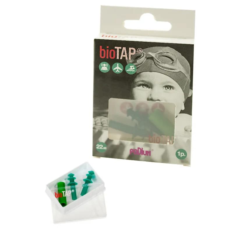 Biotap Adult Silicone ( 1 Pair + Applicator ) Green