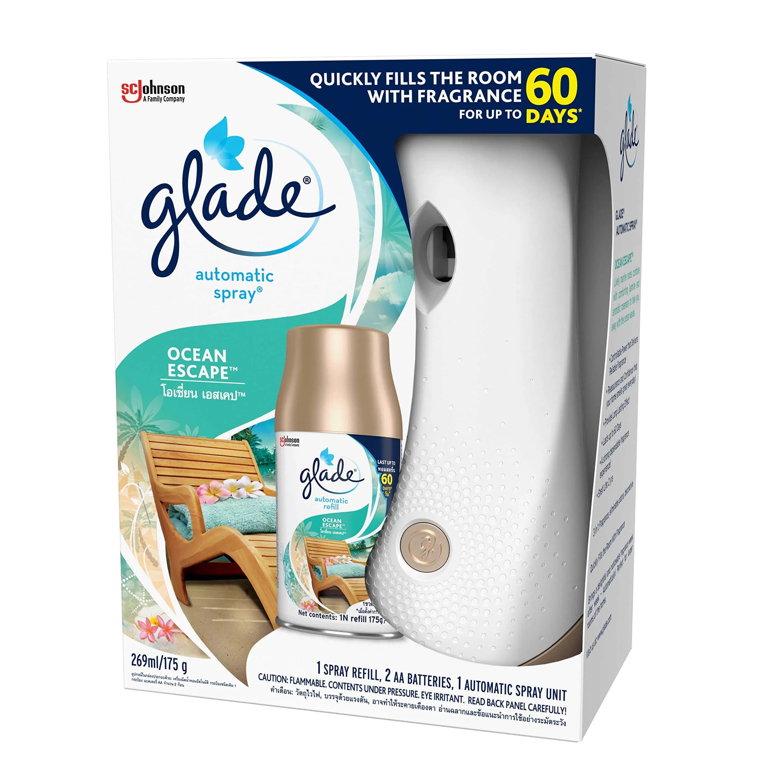 Glade Automatic Starter Ocean Escape 269Ml