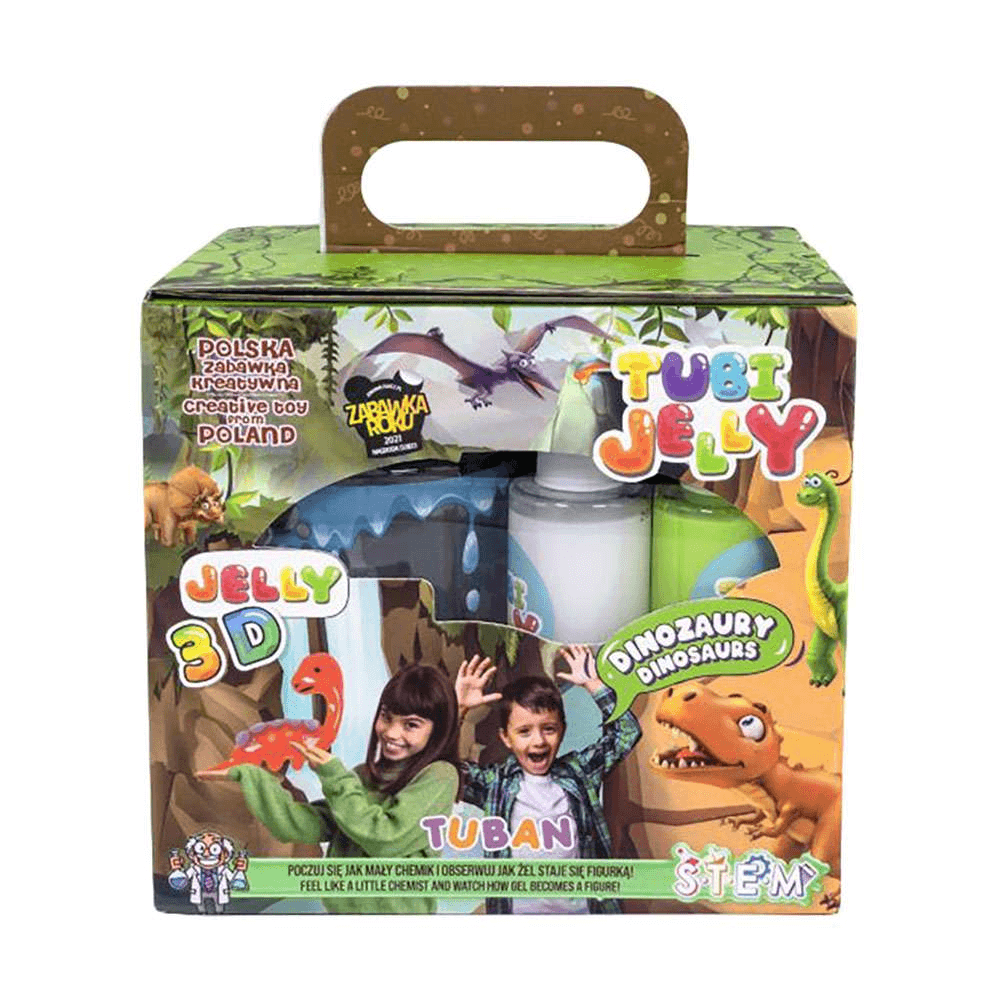 Tuban Tubi Jelly 3D Dinosaur Aquarium Stem Diy Kit