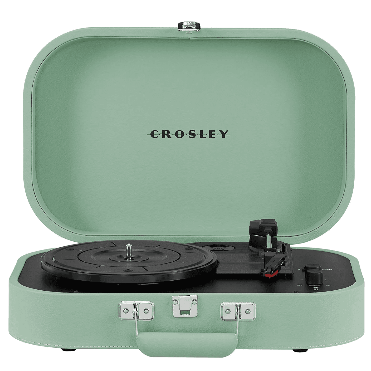 CROSLEY DISCOVERY BLUETOOTH OUT TURNTABLE - SEAFOAM