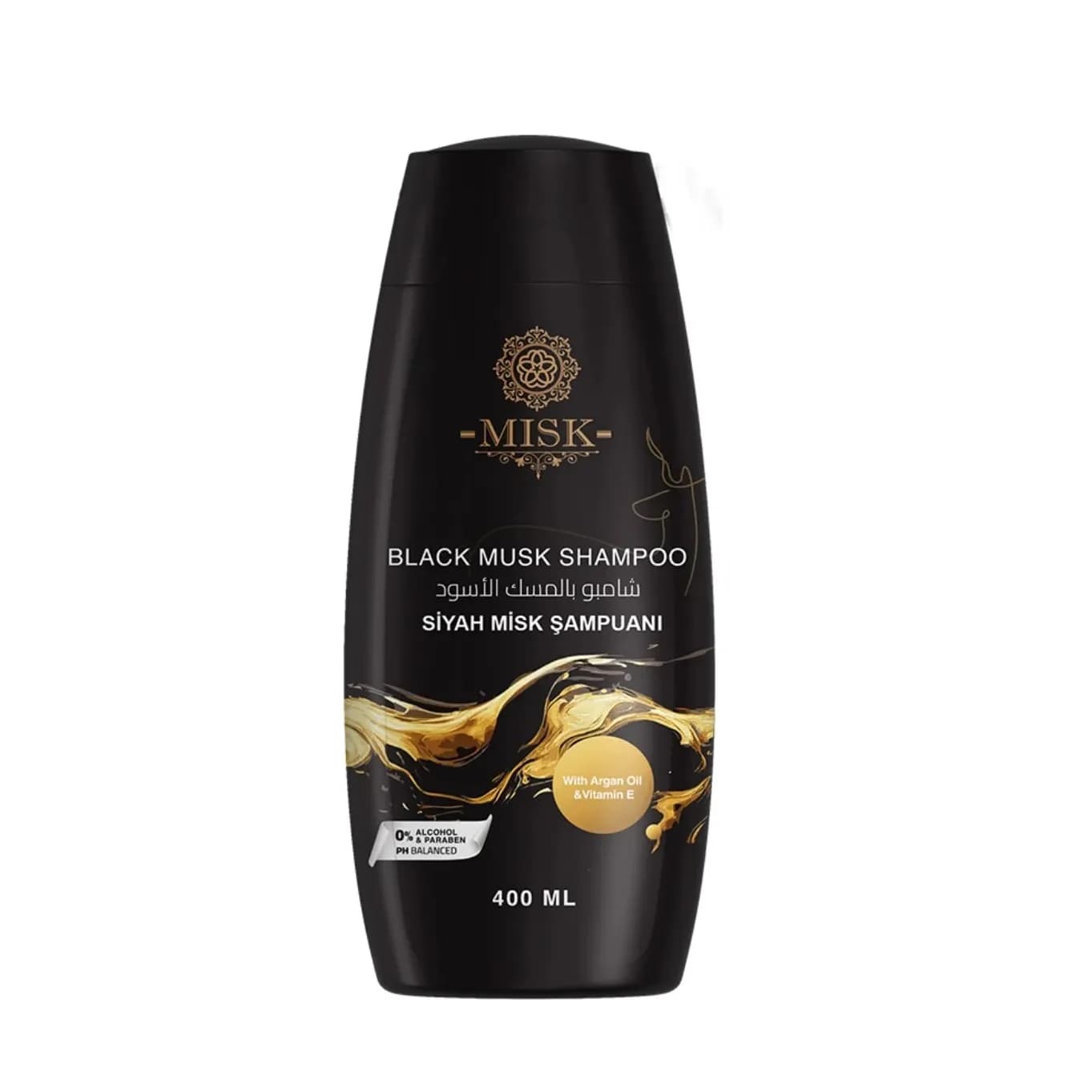 Misk Black Musk Shampoo 400 Ml