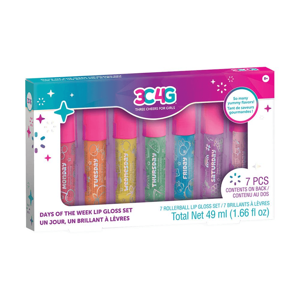 Make It Real Days Of The Week Lip Gloss Set (7 Pieces)