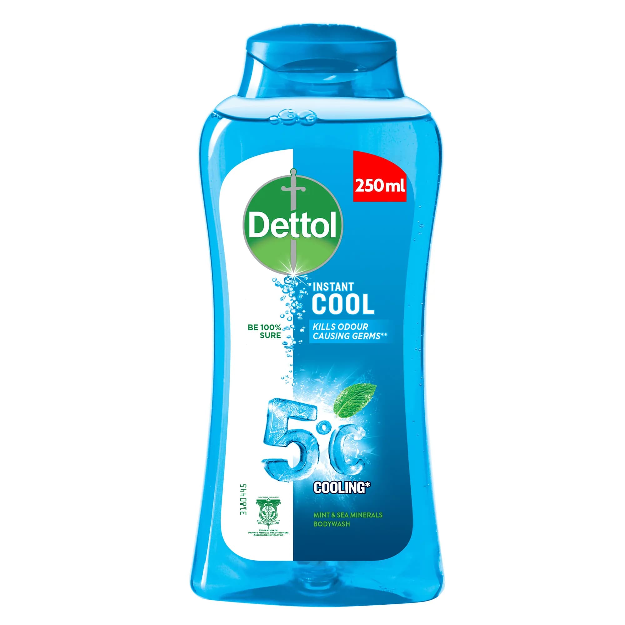 Dettol Bodywash Cool 250Ml