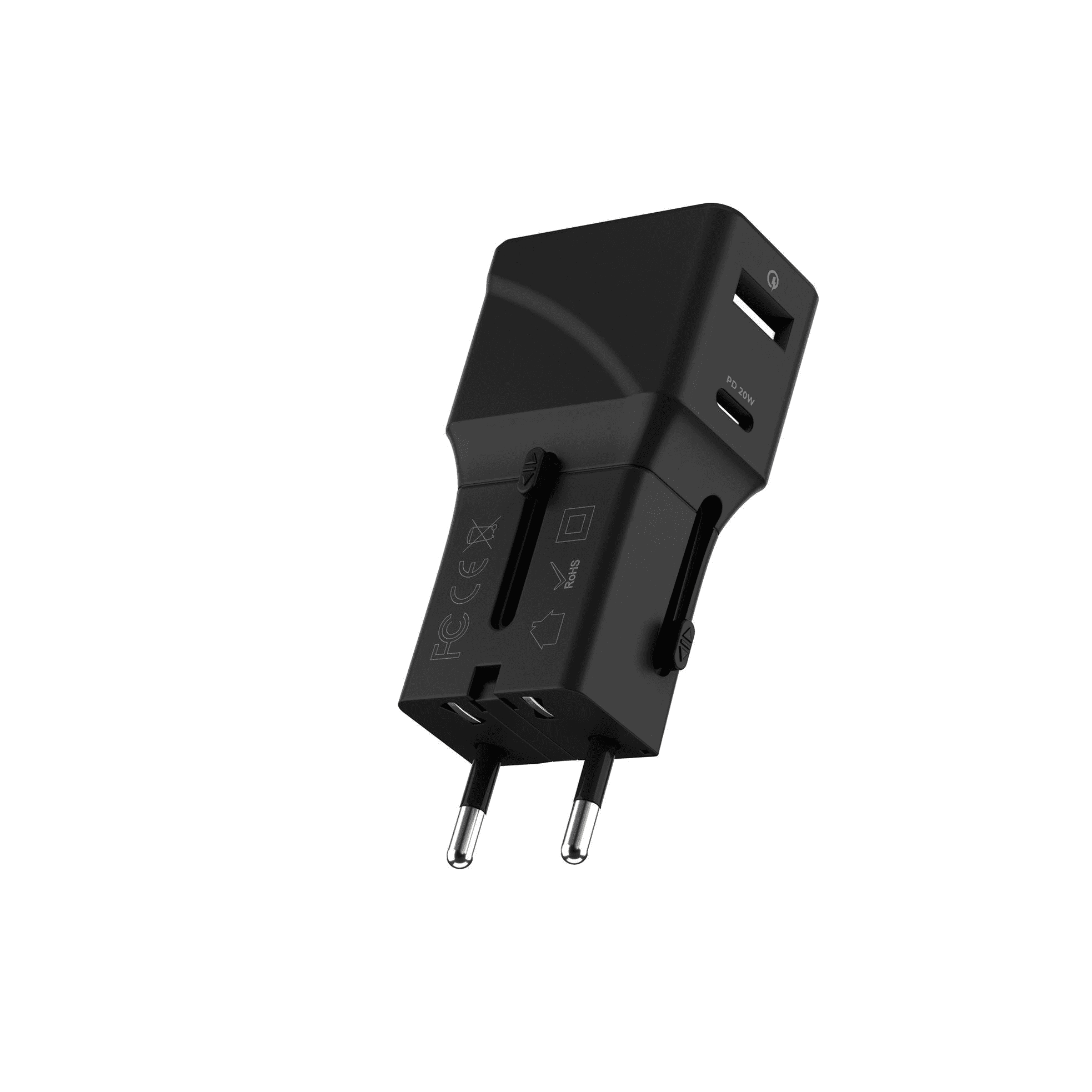 Rolling Square Rolling Square - Pocket Travel Adapter