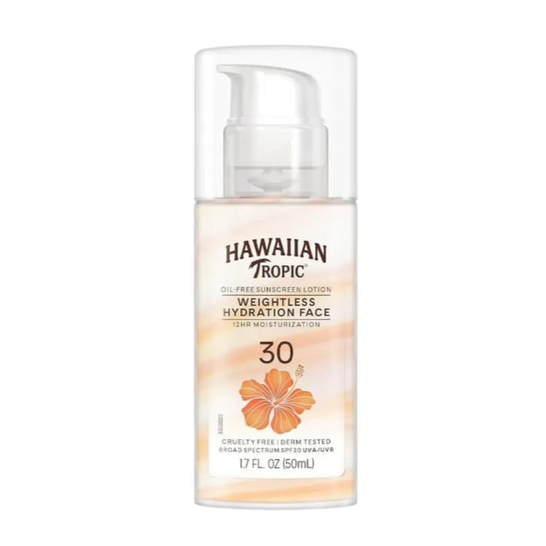 Hawaiian Silk Hydration Weightless Sunscreen Face Lotion SPF30 50Ml